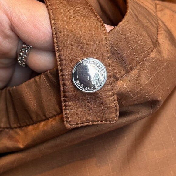 Burberry Beige Monogram Jacquard Down Puffer Coat - Picture 10 of 16